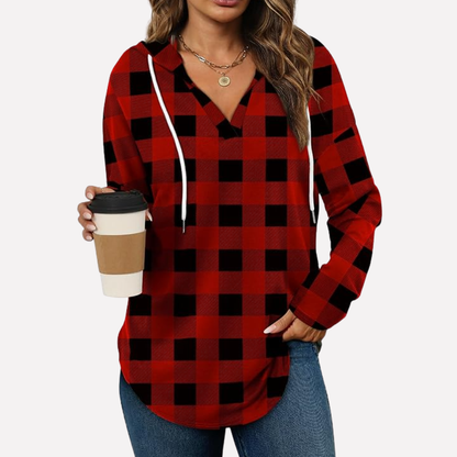 Felpa pullover oversize da donna