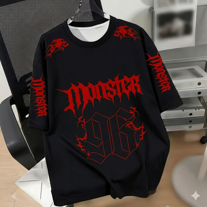 Striped Graphic T-Shirt for Men