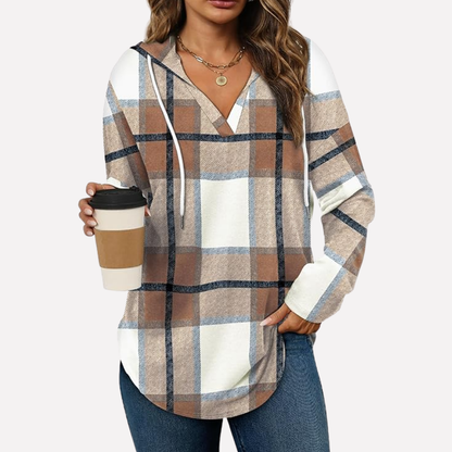 Felpa pullover oversize da donna