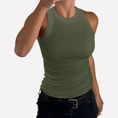 Damen-Tanktop mit Ringerrücken