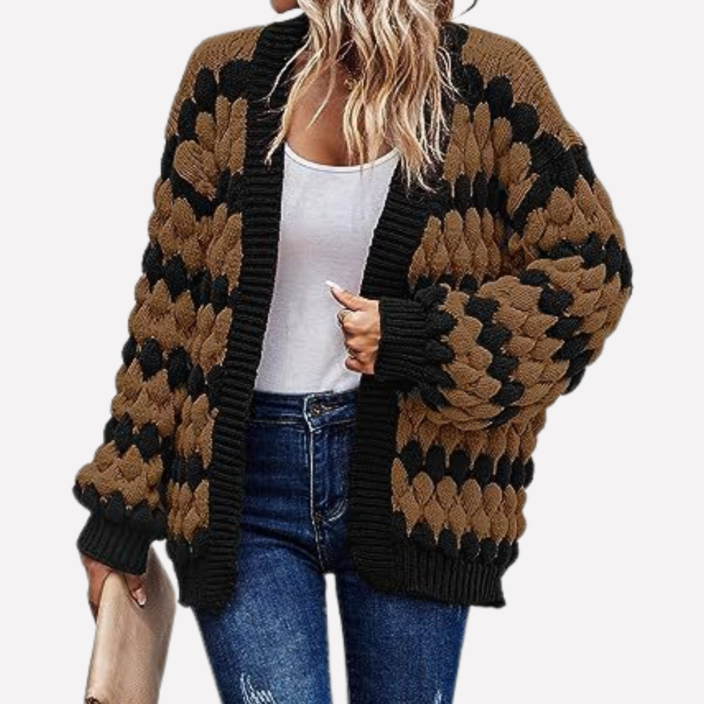 Ladies Open-Front Cardigan – Stylish and Versatile Layering Piece