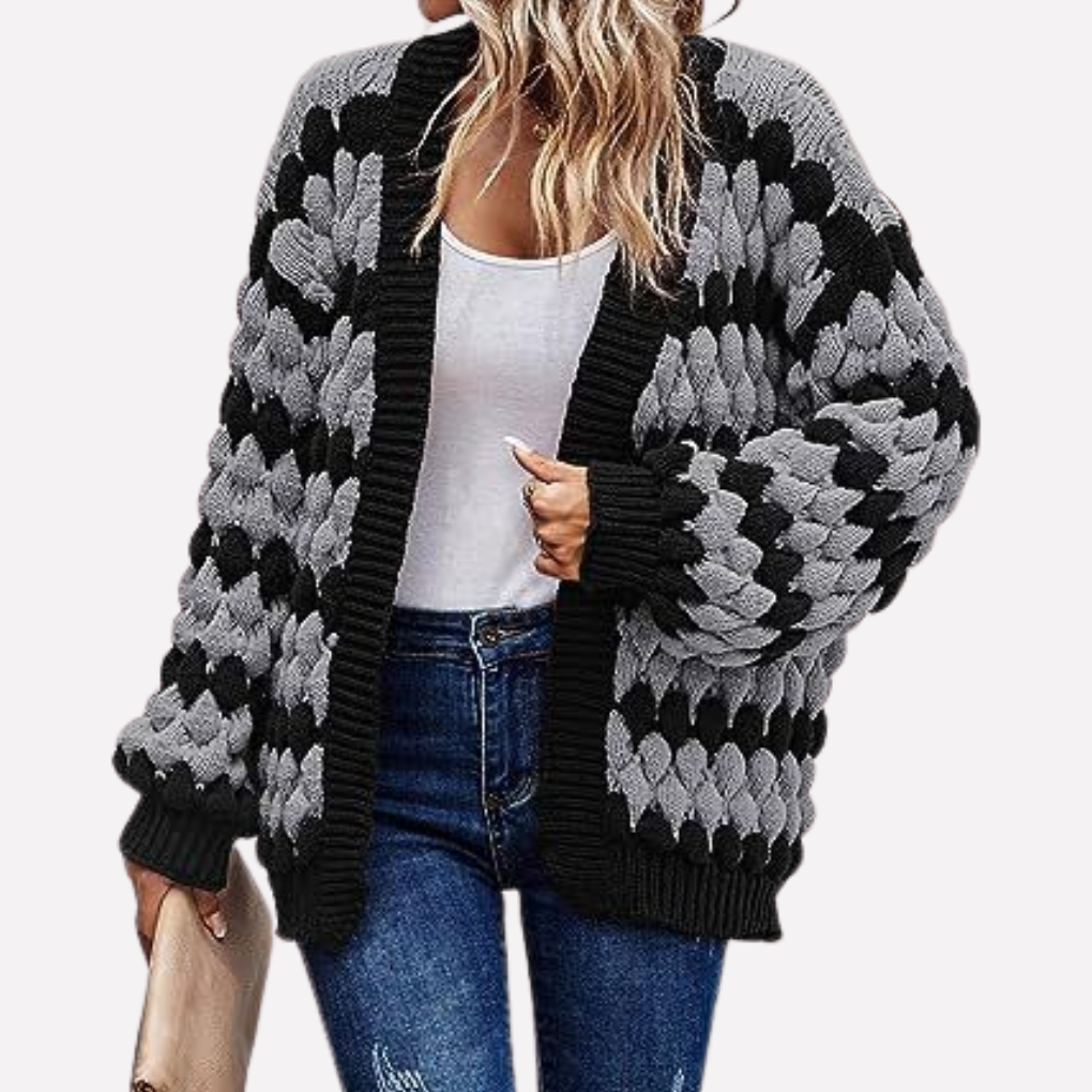 Ladies Open-Front Cardigan – Stylish and Versatile Layering Piece