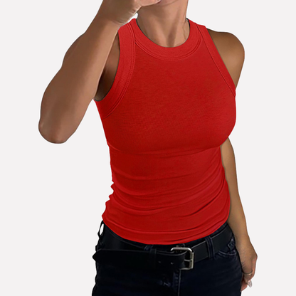 Damen-Tanktop mit Ringerrücken