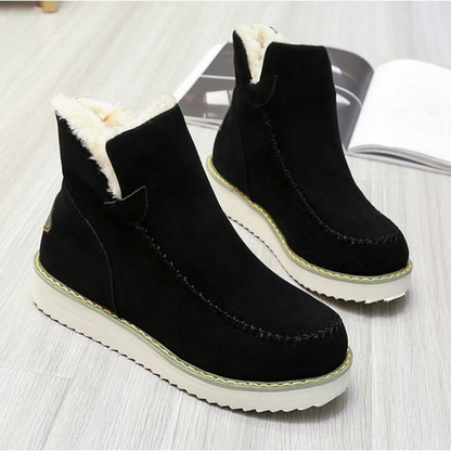 Faux-Fur Lined Winter Shoes