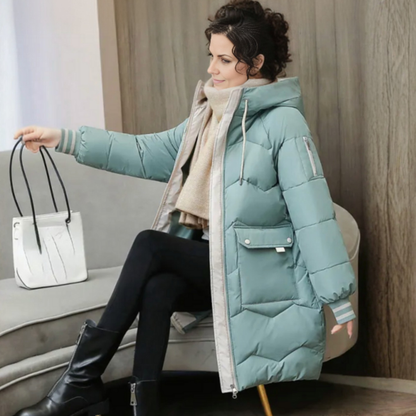Warme Winterparka für Damen
