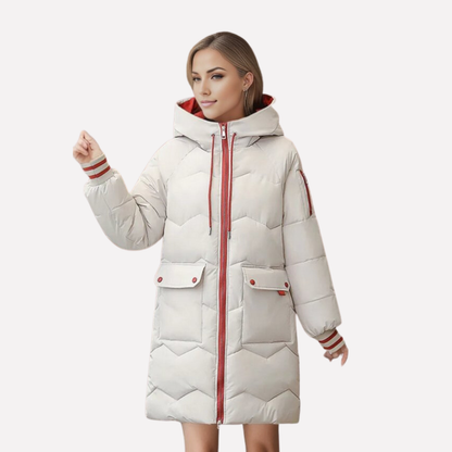 Warme Winterparka für Damen
