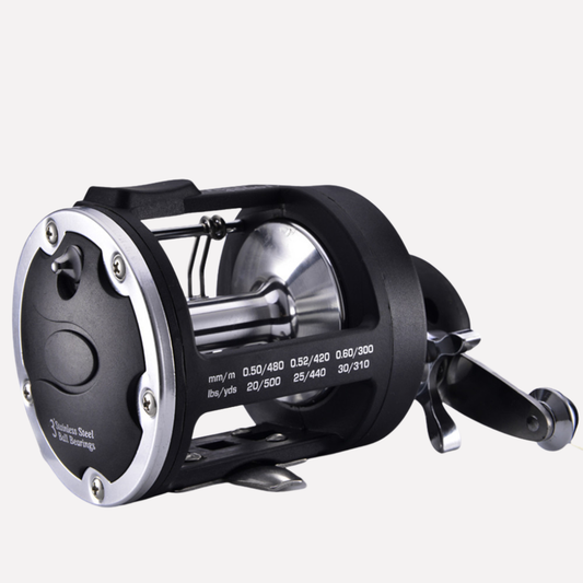 Carrete de lanzamiento con cebo – Diseño para pesca en agua dulce