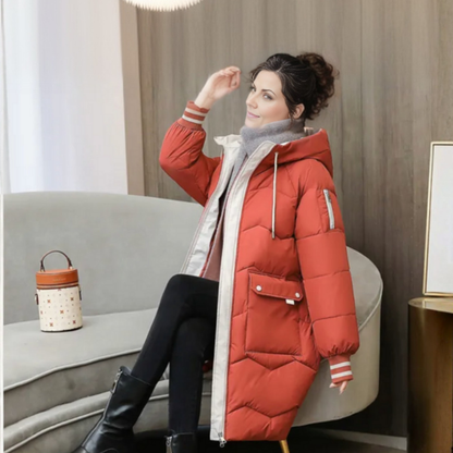 Warme Winterparka für Damen