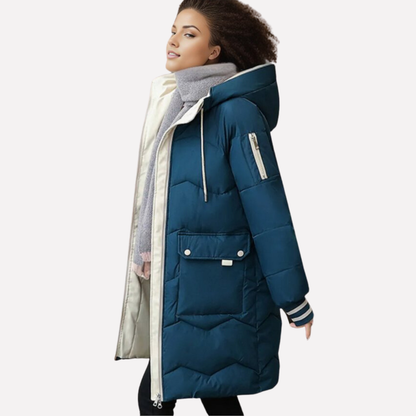 Warme Winterparka für Damen