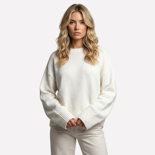 Camisola larga e volumosa para mulher