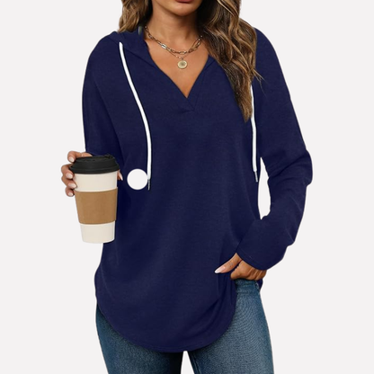 Felpa pullover oversize da donna