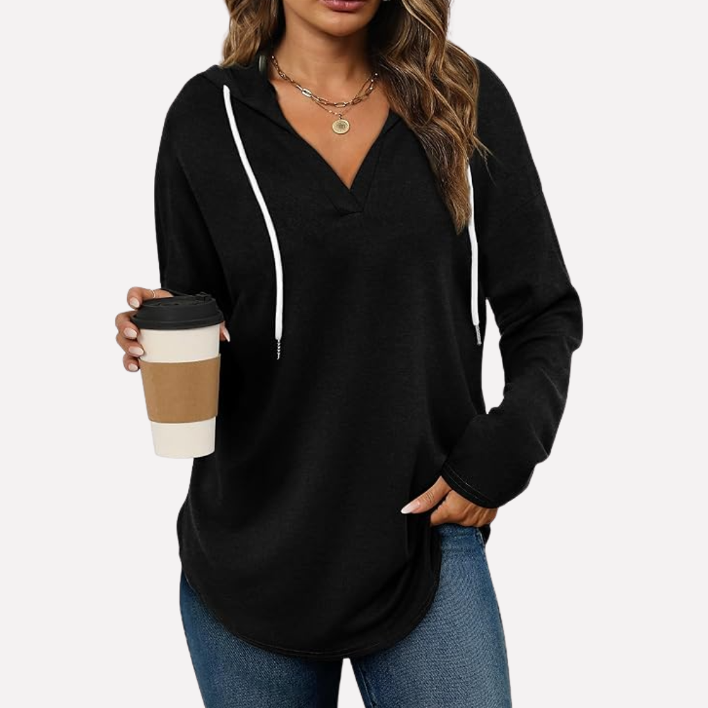 Felpa pullover oversize da donna