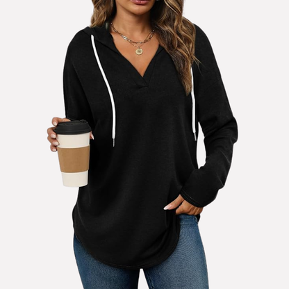 Felpa pullover oversize da donna