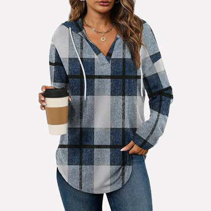 Felpa pullover oversize da donna