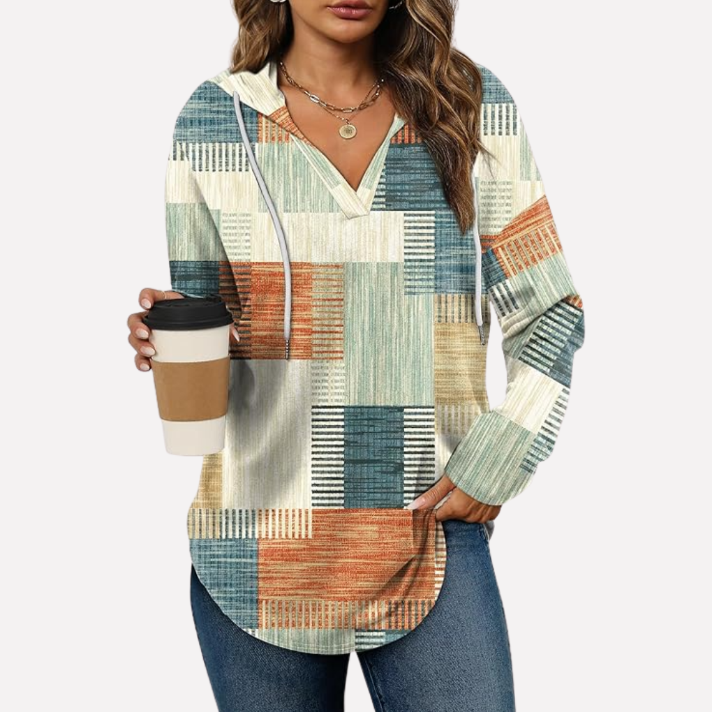 Felpa pullover oversize da donna