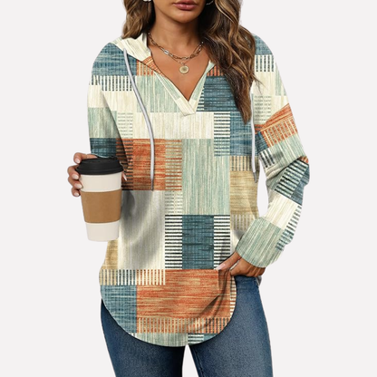 Felpa pullover oversize da donna