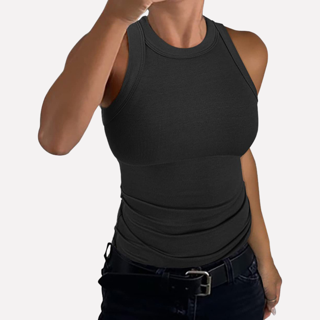 Damen-Tanktop mit Ringerrücken