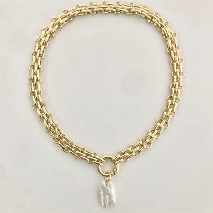Enskier – Statement Necklace for Women in Stainless Steel