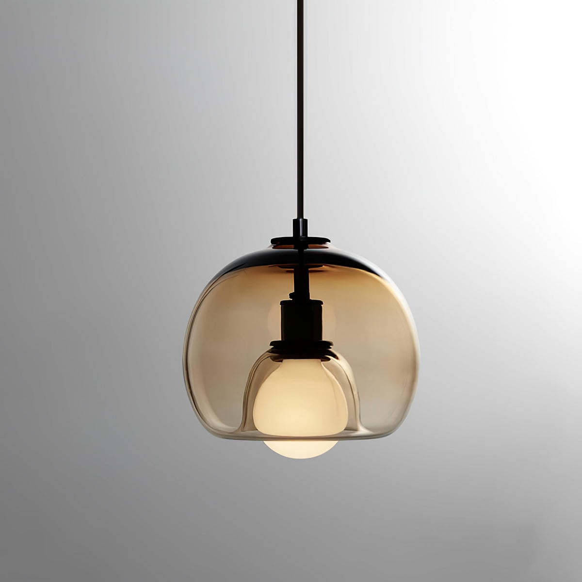 Minimalist Ceiling Light with Warm Light