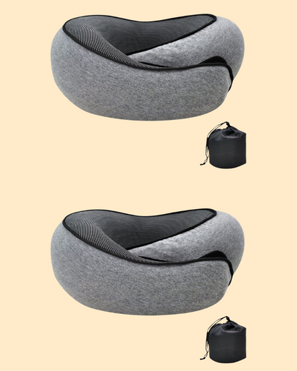 Ergonomic Travel Neck Pillows with Memory Foam