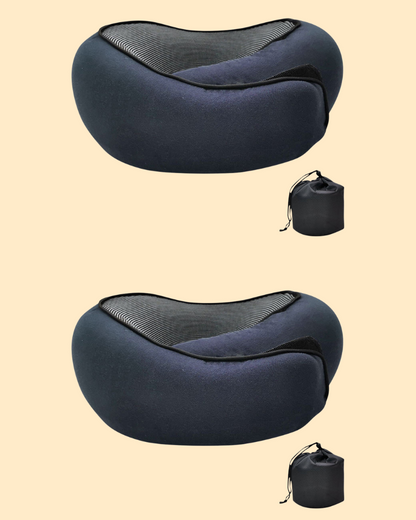 Ergonomic Travel Neck Pillows with Memory Foam