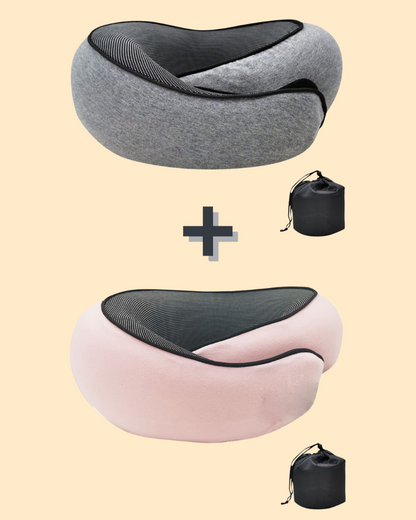 Ergonomic Travel Neck Pillows with Memory Foam