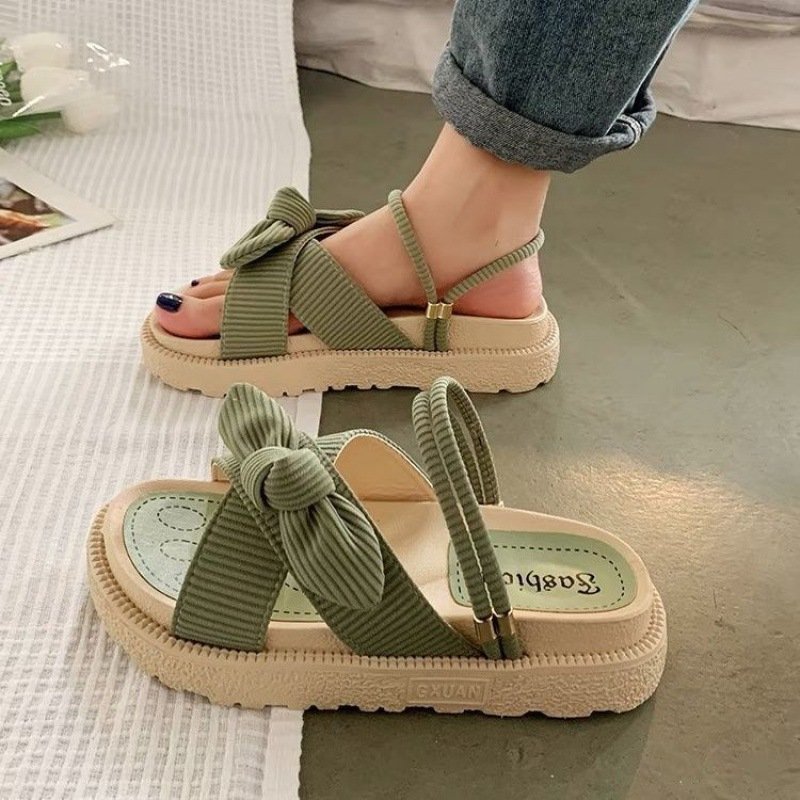 Ergonomic Women's Slippers with Thick Sole