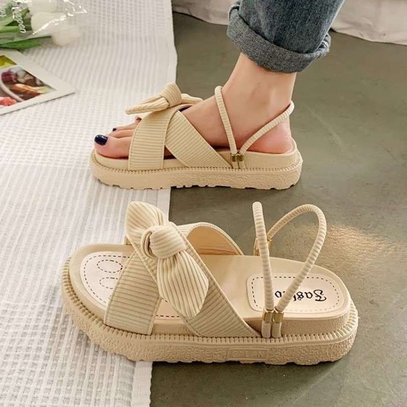 Ergonomic Women's Slippers with Thick Sole