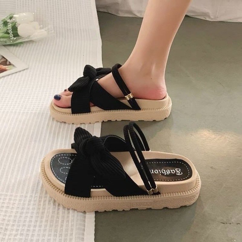 Ergonomic Women's Slippers with Thick Sole