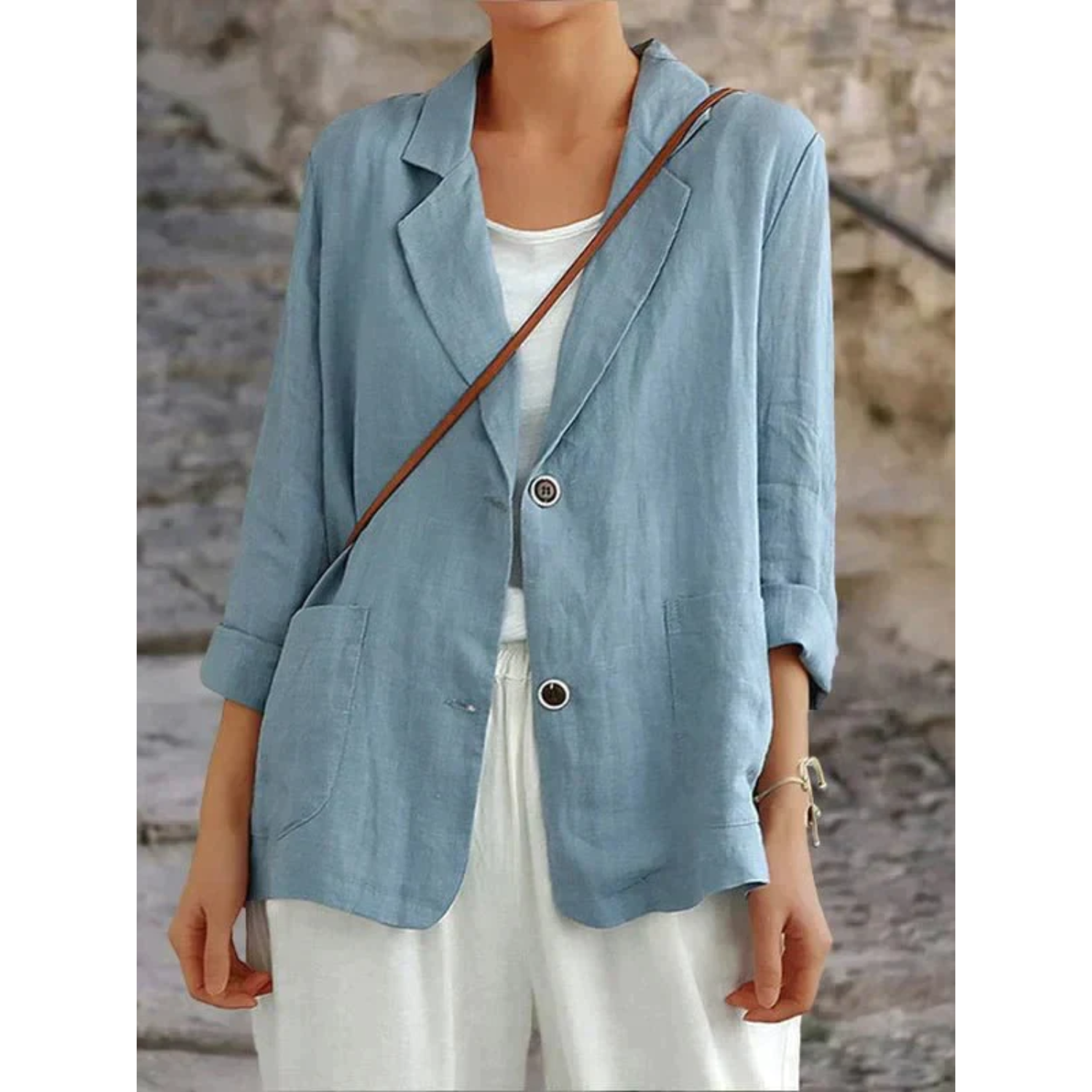 Esmée | Linen Ladies Blazer