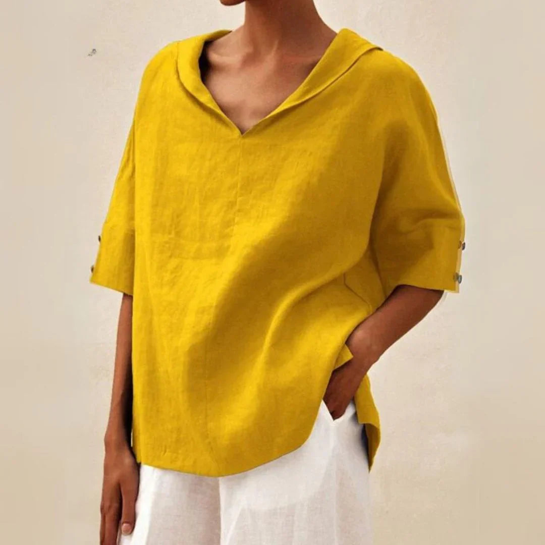 Essential linen shirt for women in summer