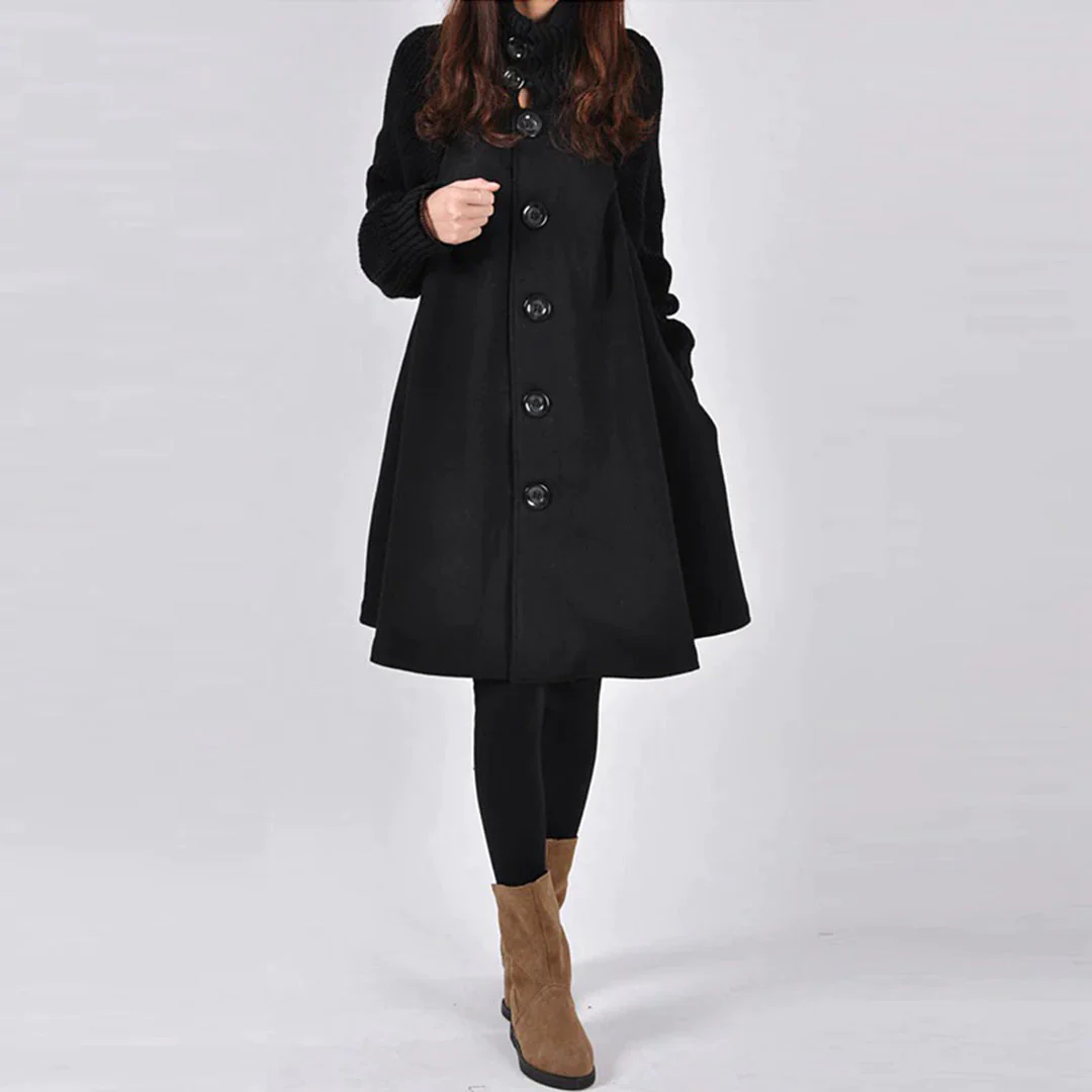 Eva | Black Elegant Ladies' Coat