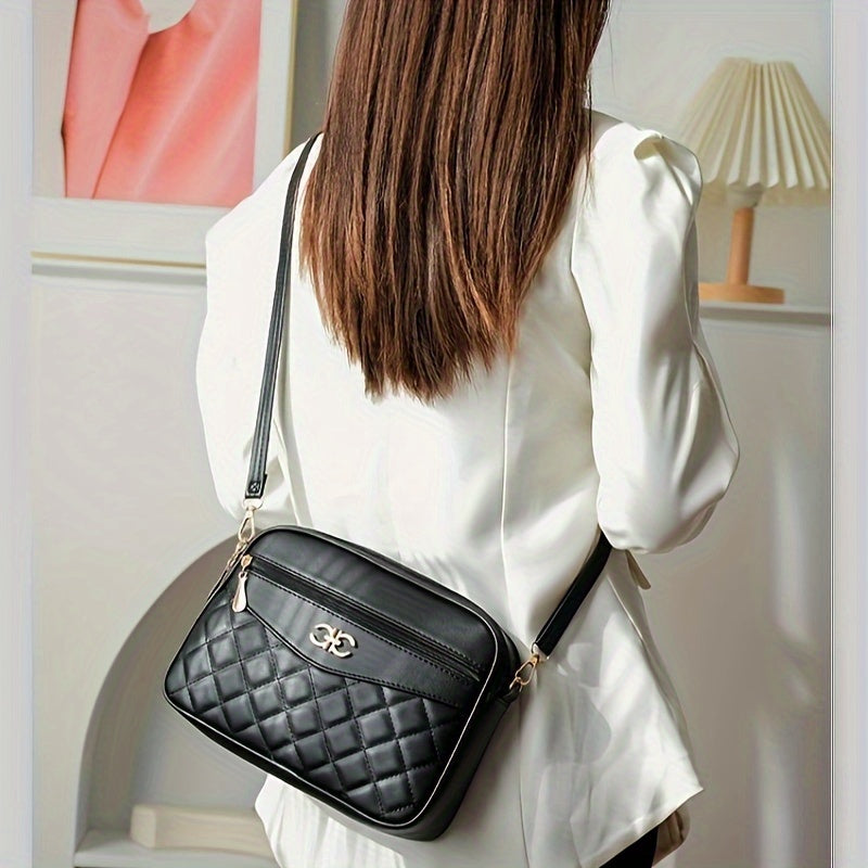 Eva | Large Multicoloured Shoulder Bag with Fashionable Design