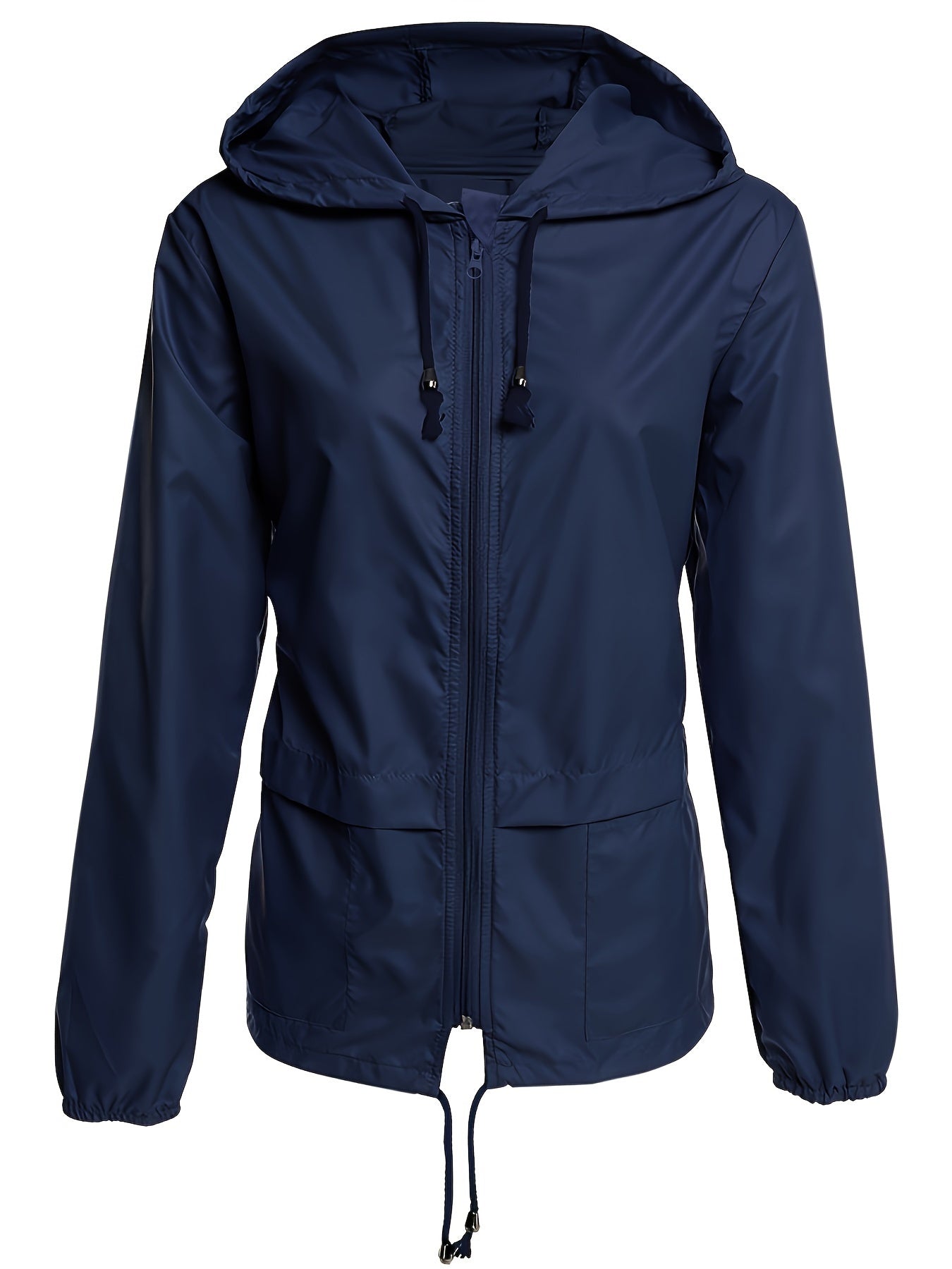 Eva | Plain Colour Windbreaker with Long Sleeves