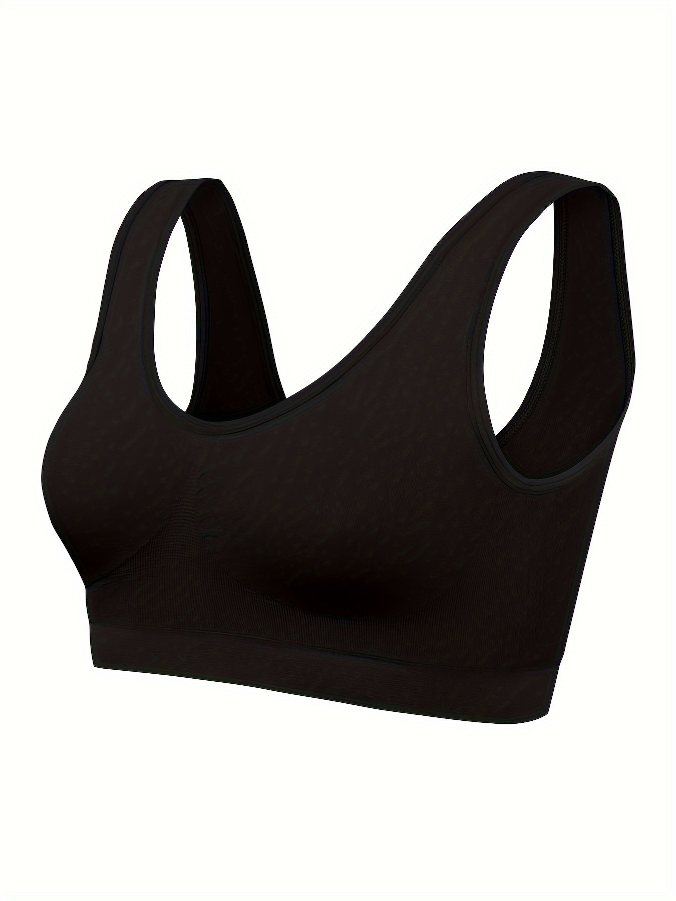 Eva | Set of 3 Plain Tank Tops and Seamless Sports Bra