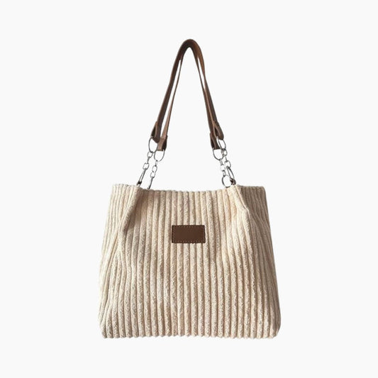 Eva | Stylish Shoulder Bag in Black Leather