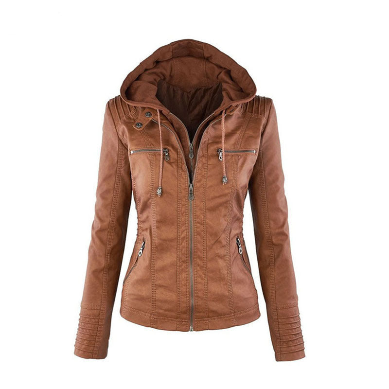 Evi – Leather Summer Jacket for Women