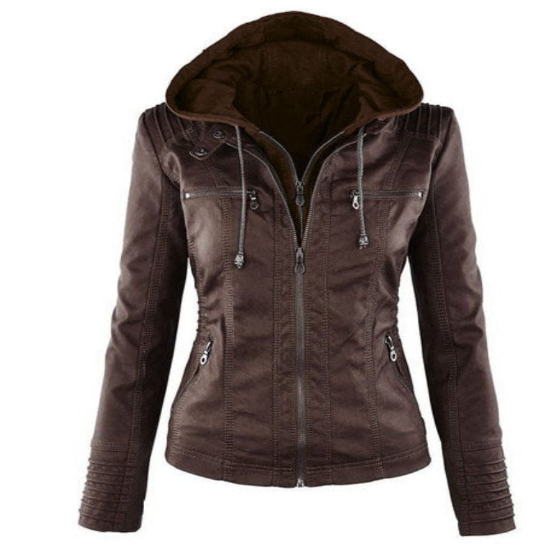Evi – Leather Summer Jacket for Women