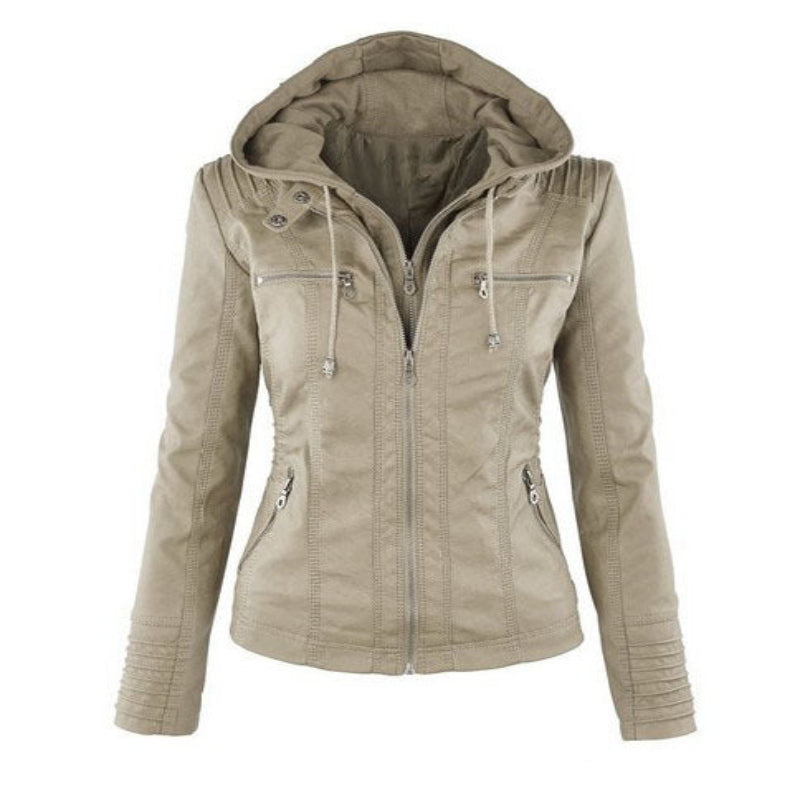 Evi – Leather Summer Jacket for Women