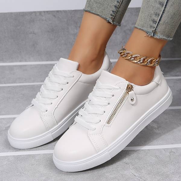 Evie | Leather shoes with bow fastening