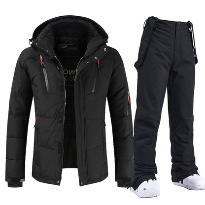 Men's Ski Pack - Weather-Ready Padded Winter Jacket and Trouser Set