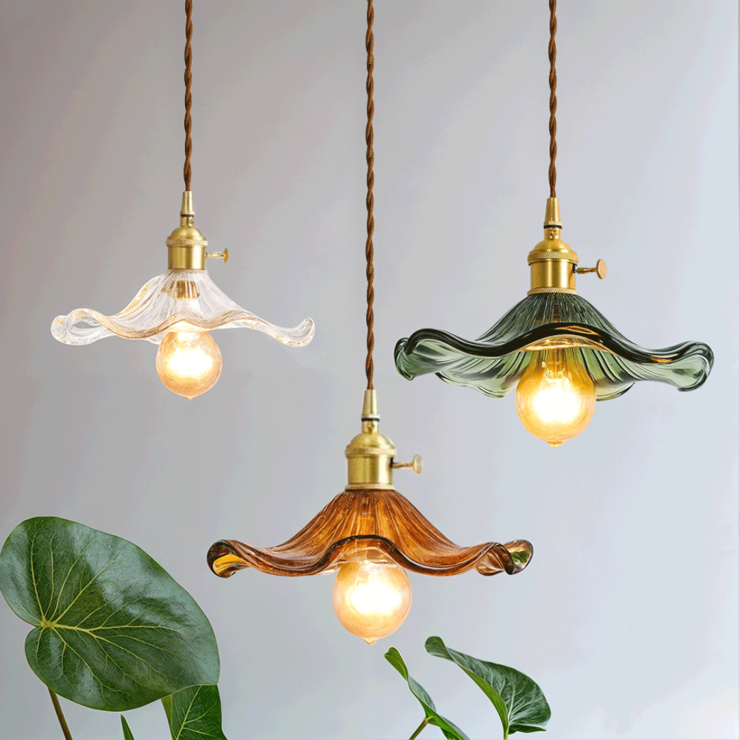 Lampada a sospensione in vetro Leonardo - Eleganza senza tempo per ogni ambiente