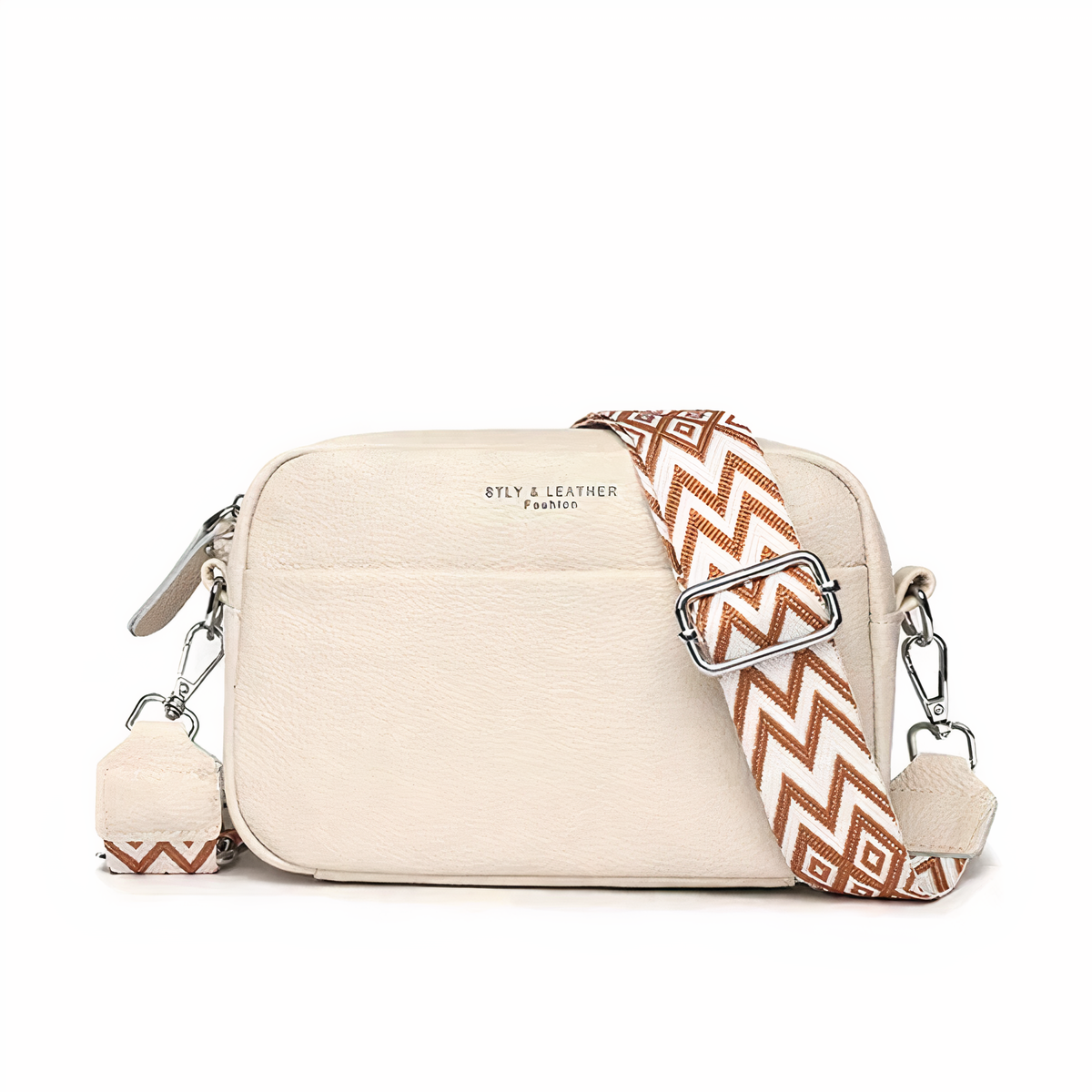 Leather crossbody bag for women - Candid