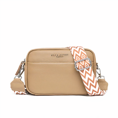 Leather crossbody bag for women - Candid