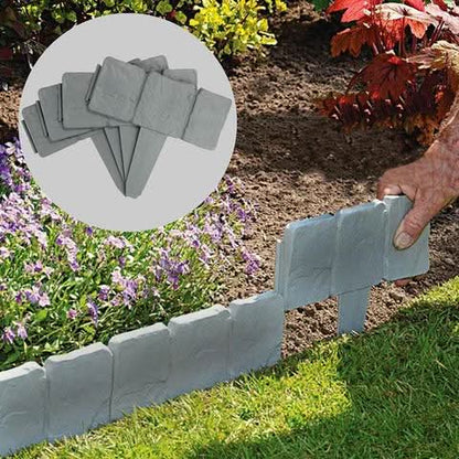 Decostone - Conjunto de 10 bordaduras para relvado (2.6 Metres)