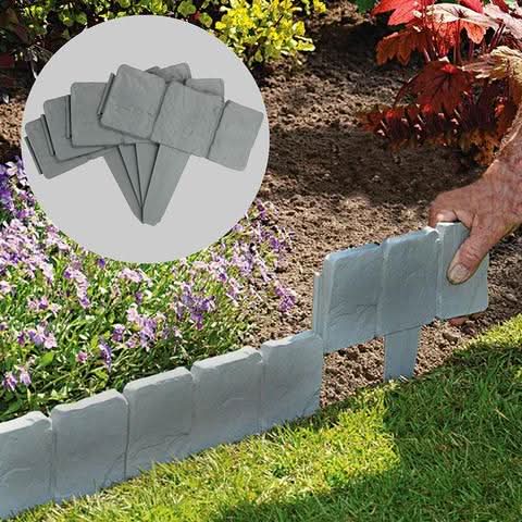 Decostone - Rasenkanten-Set mit 10 Stück (2.6 Meter)