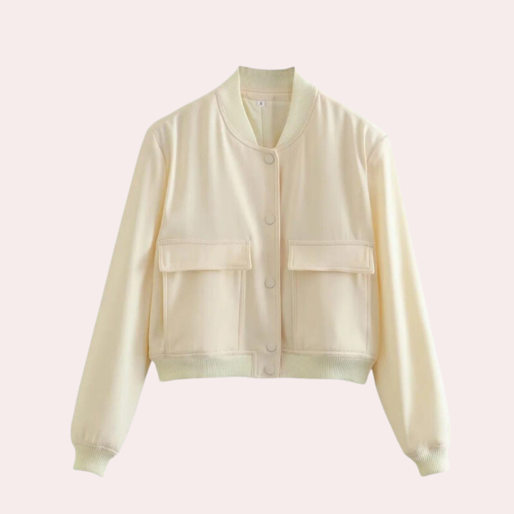 Fauna - Casual Bomber Jacket for Women