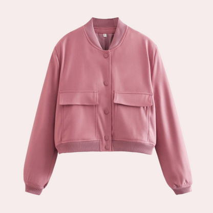 Fauna - Casual Bomber Jacket for Women