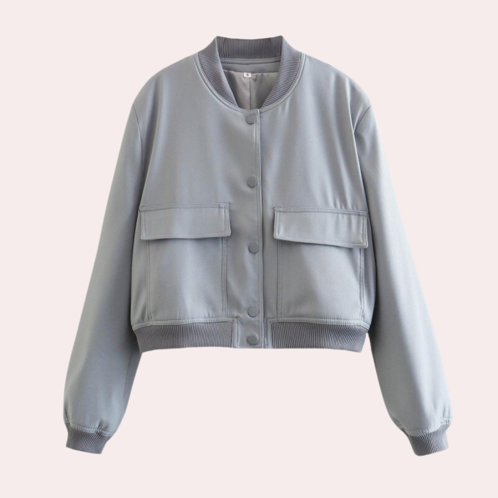 Fauna - Casual Bomber Jacket for Women
