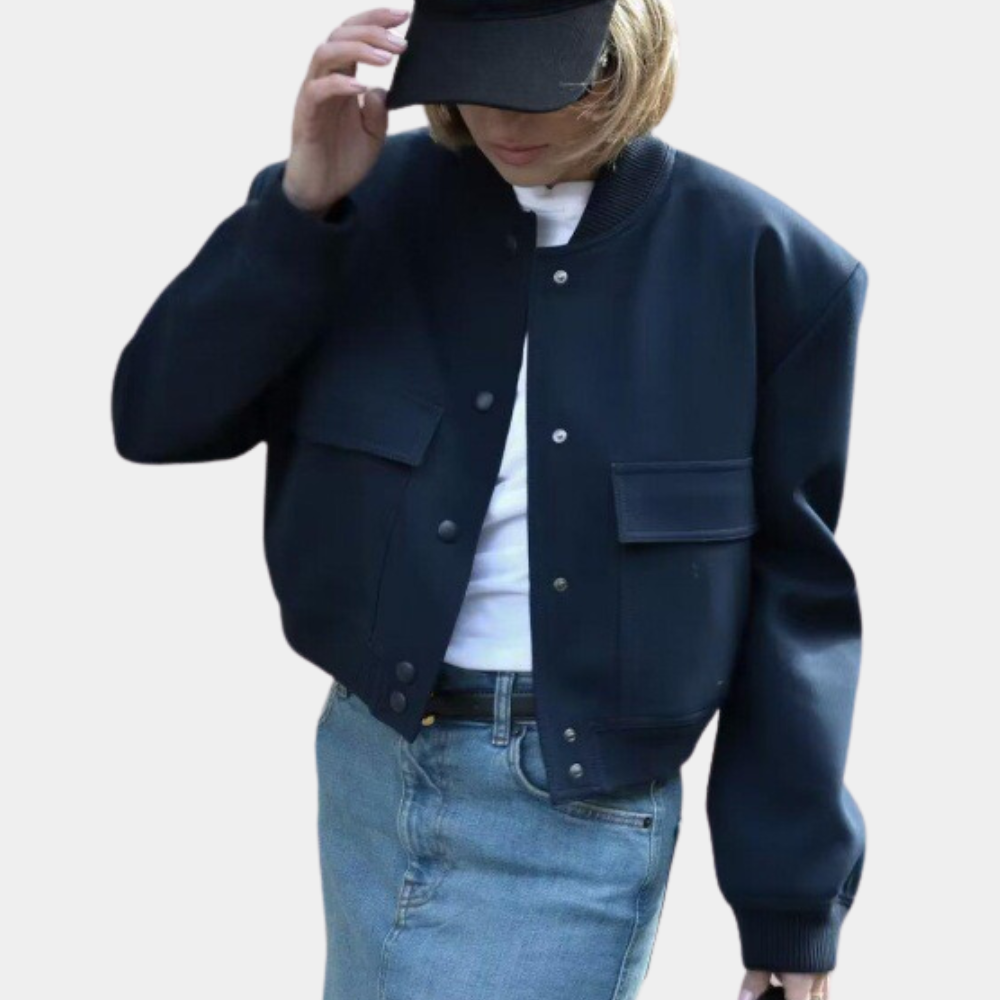 Fauna - Casual Bomber Jacket for Women